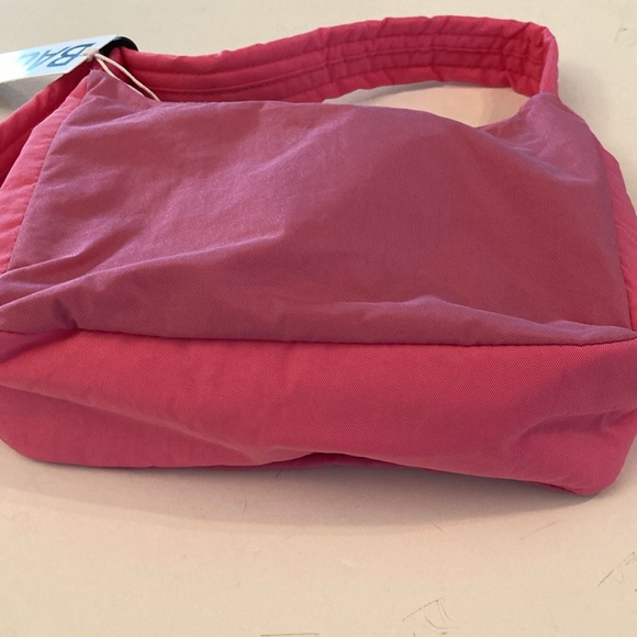 Baggu Mini Nylon Shoulder Bag Azalea Pink NEW - Picture 5 of 14